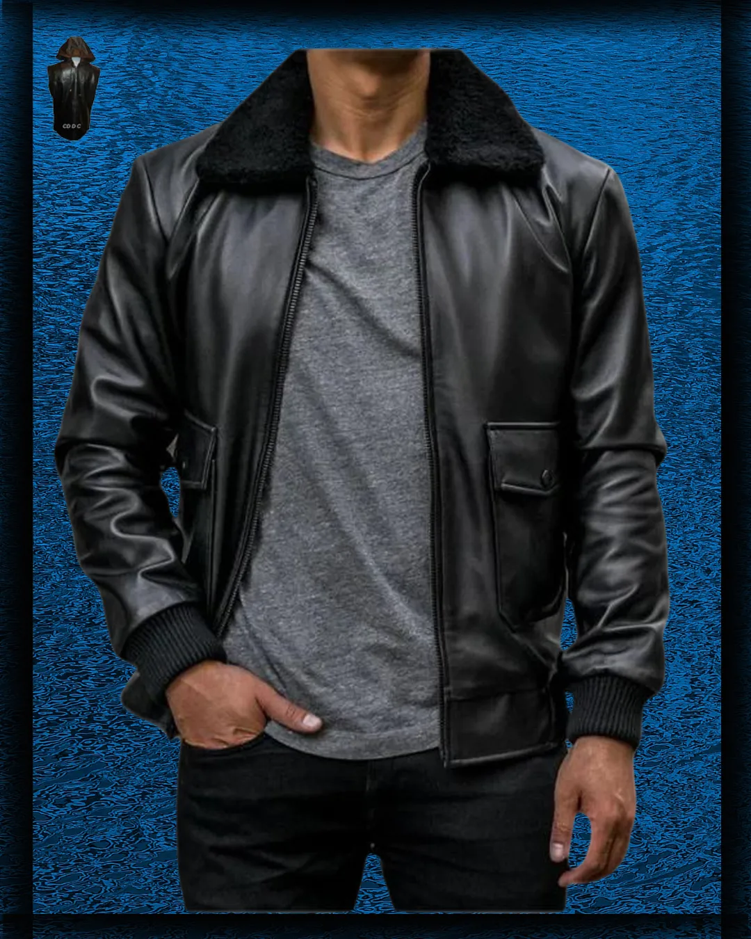 Pilot Leather Jacket for Men