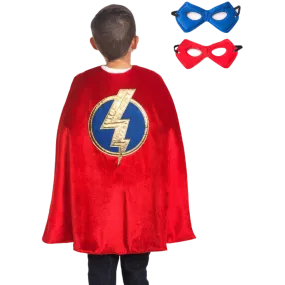 Red Hero Cape & Mask Set