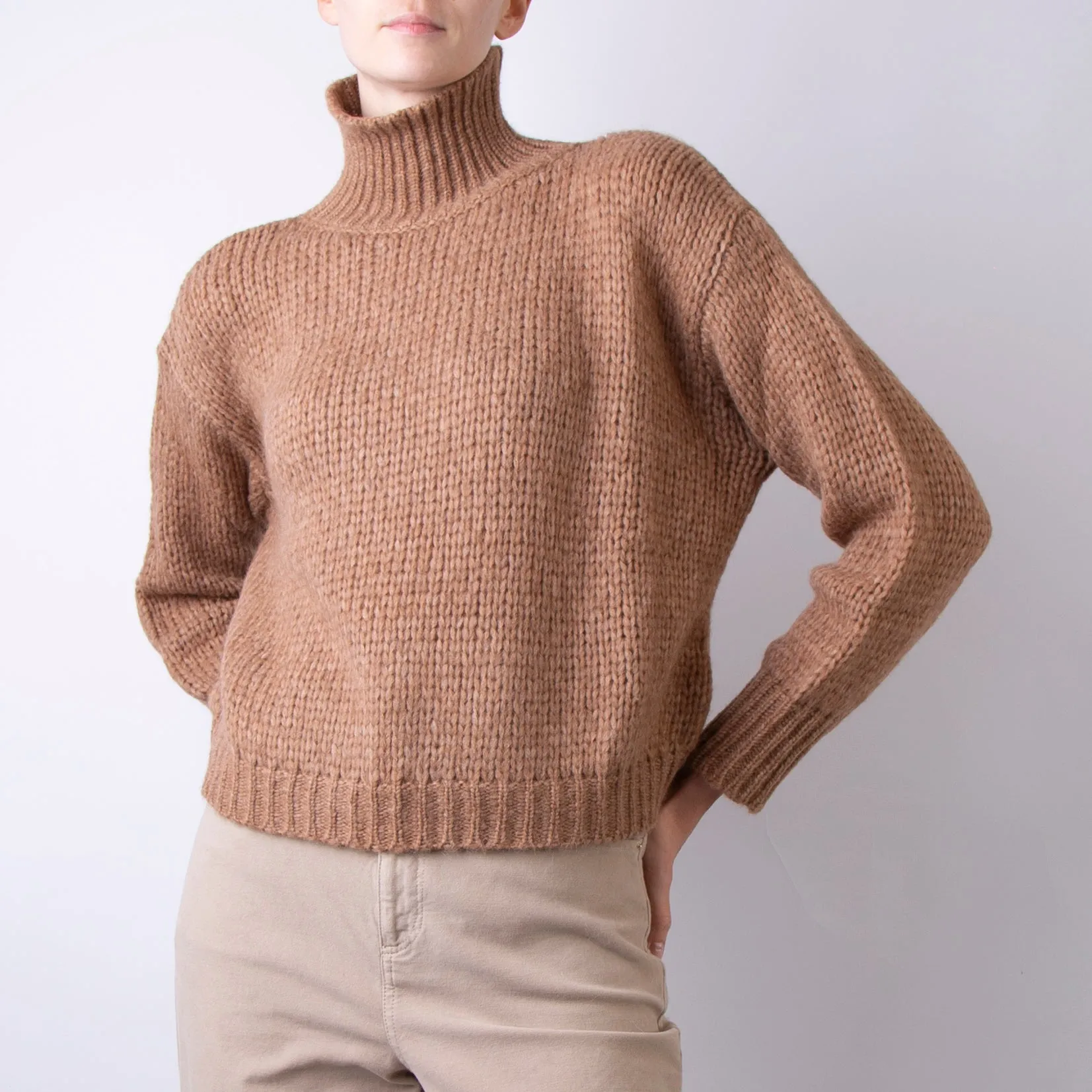 ROBERTO COLLINA SWEATER A47003 05 BEIGE