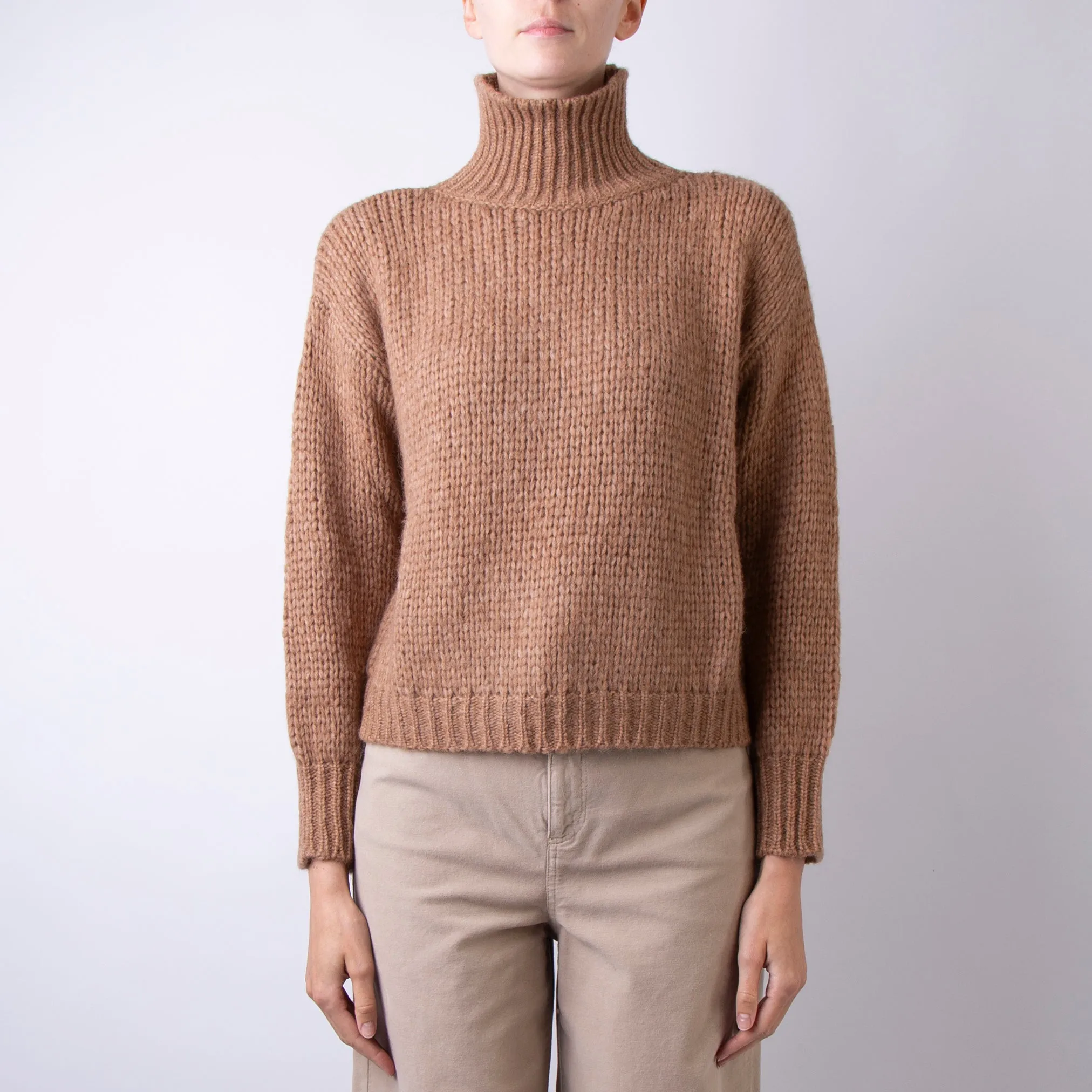 ROBERTO COLLINA SWEATER A47003 05 BEIGE