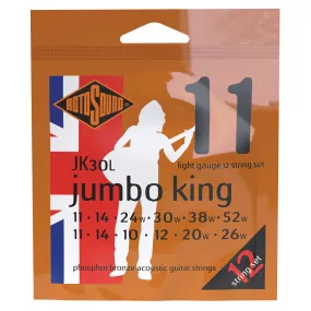 Rotosound JK30L Jumbo King 12 String Phosphor Bronze