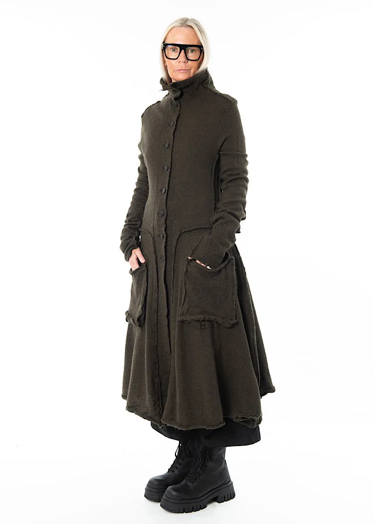 RUNDHOLZ BLACK LABEL KNITTED COAT