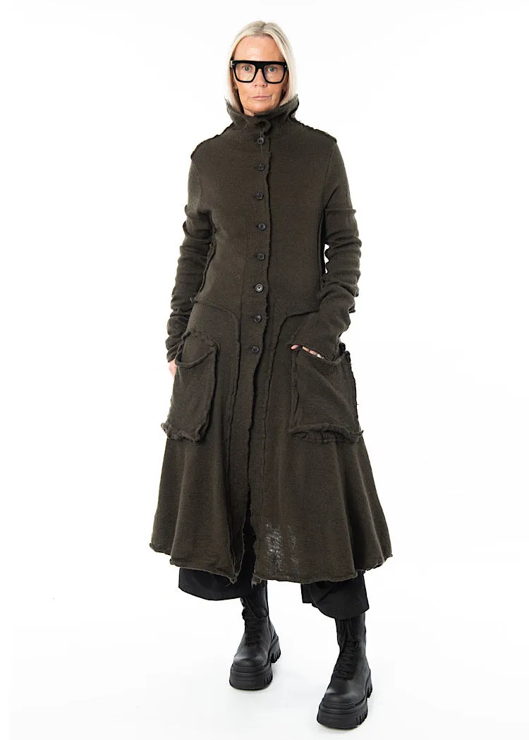 RUNDHOLZ BLACK LABEL KNITTED COAT