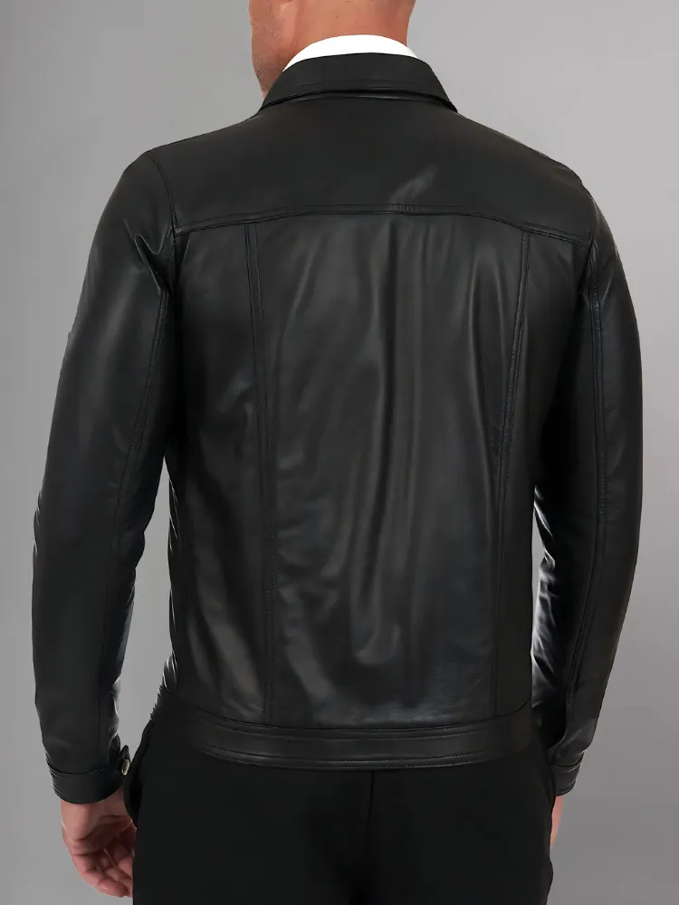 SAINT MORRIS PERTH LEATHER JACKET