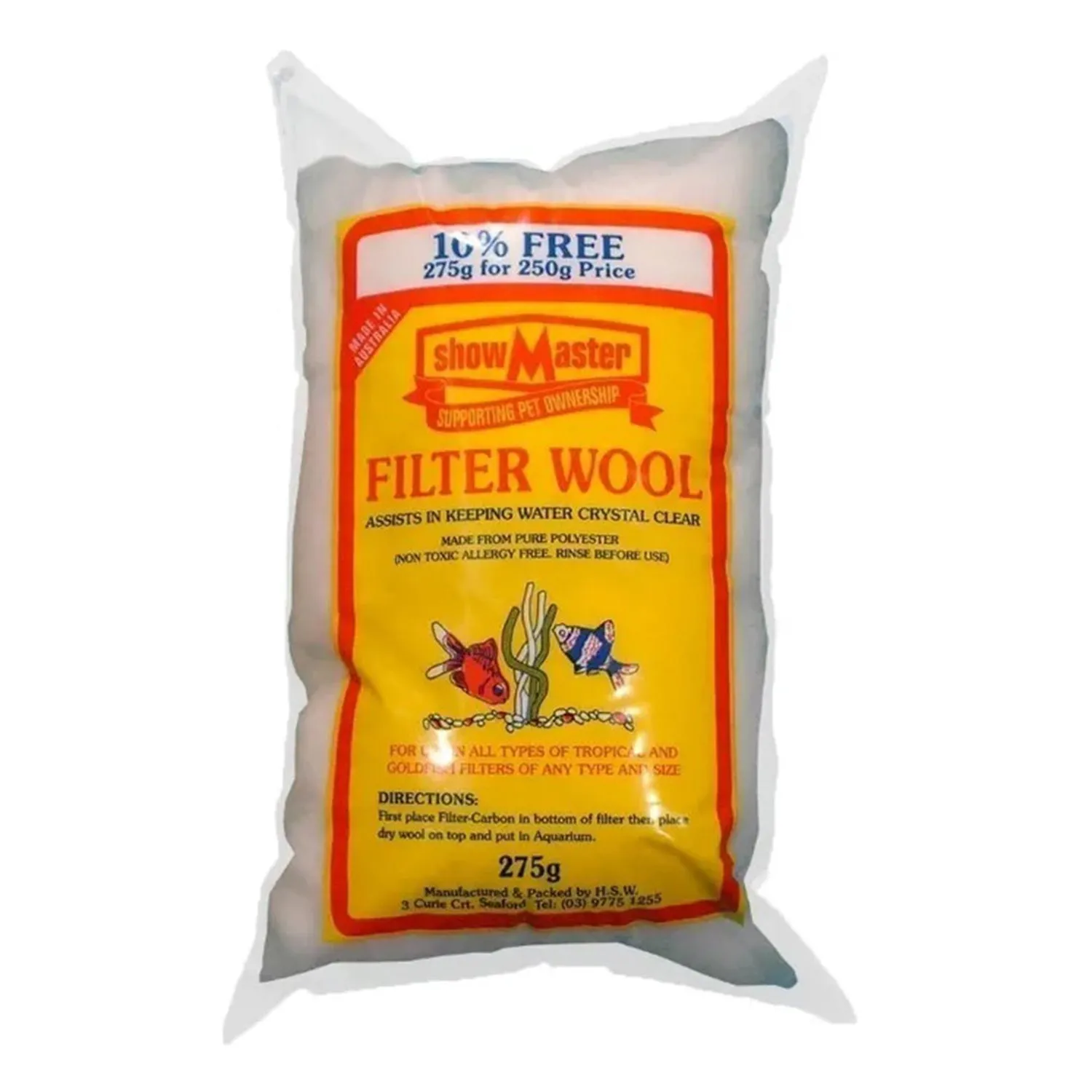 Showmaster Aquarium Filter Wool