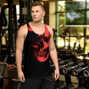 Skull Chest Tank Top By Robert Bowen