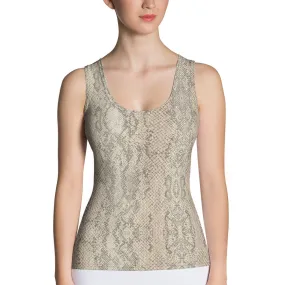 Snake Print Tank Top