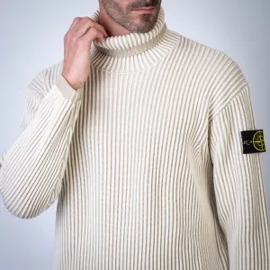 STONE ISLAND SWEATER 8115551C1 V0099 IVORY