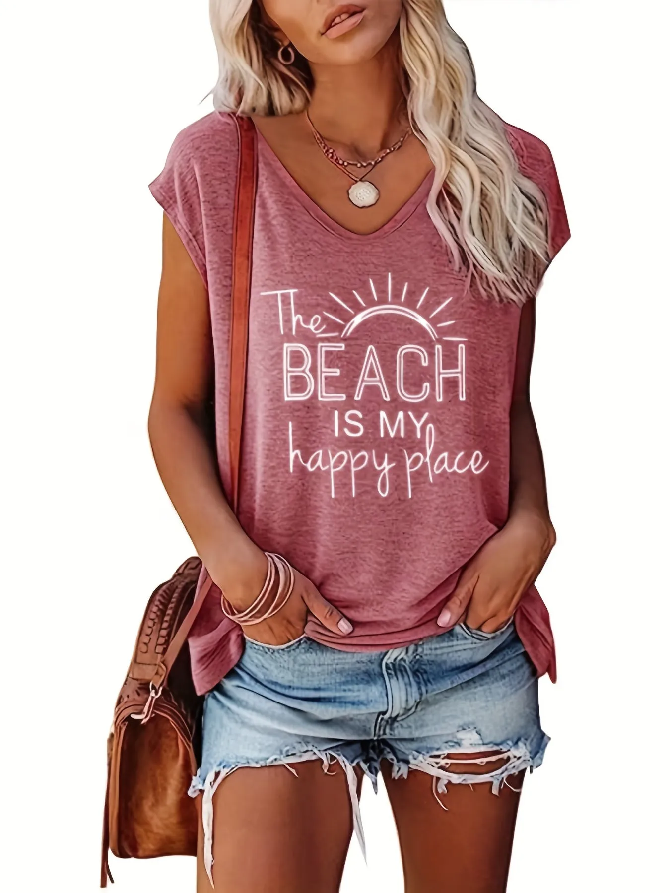 Stylish VNeck Tank Top Perfect Casual Wear for Summer