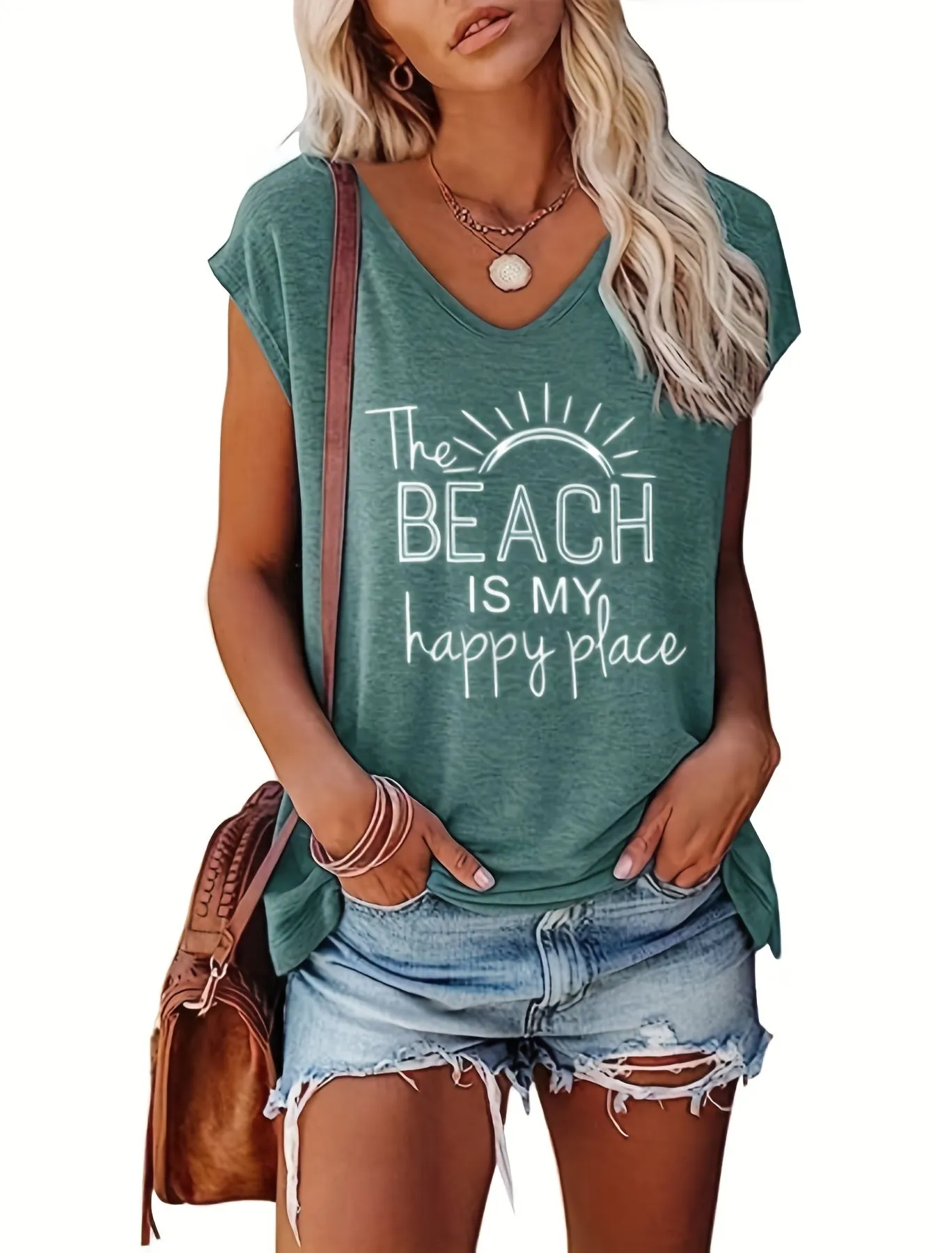 Stylish VNeck Tank Top Perfect Casual Wear for Summer