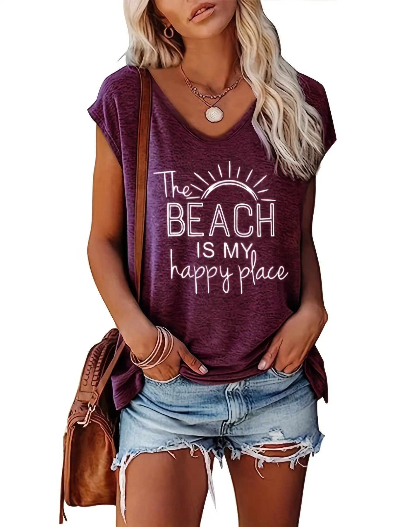 Stylish VNeck Tank Top Perfect Casual Wear for Summer