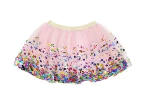 Sweet Wink Girls Pink Confetti Tutu Skirt