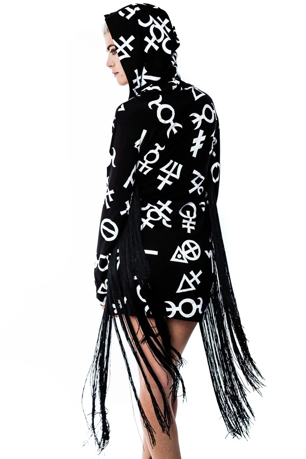 Symbolic Fringe Dress [B]