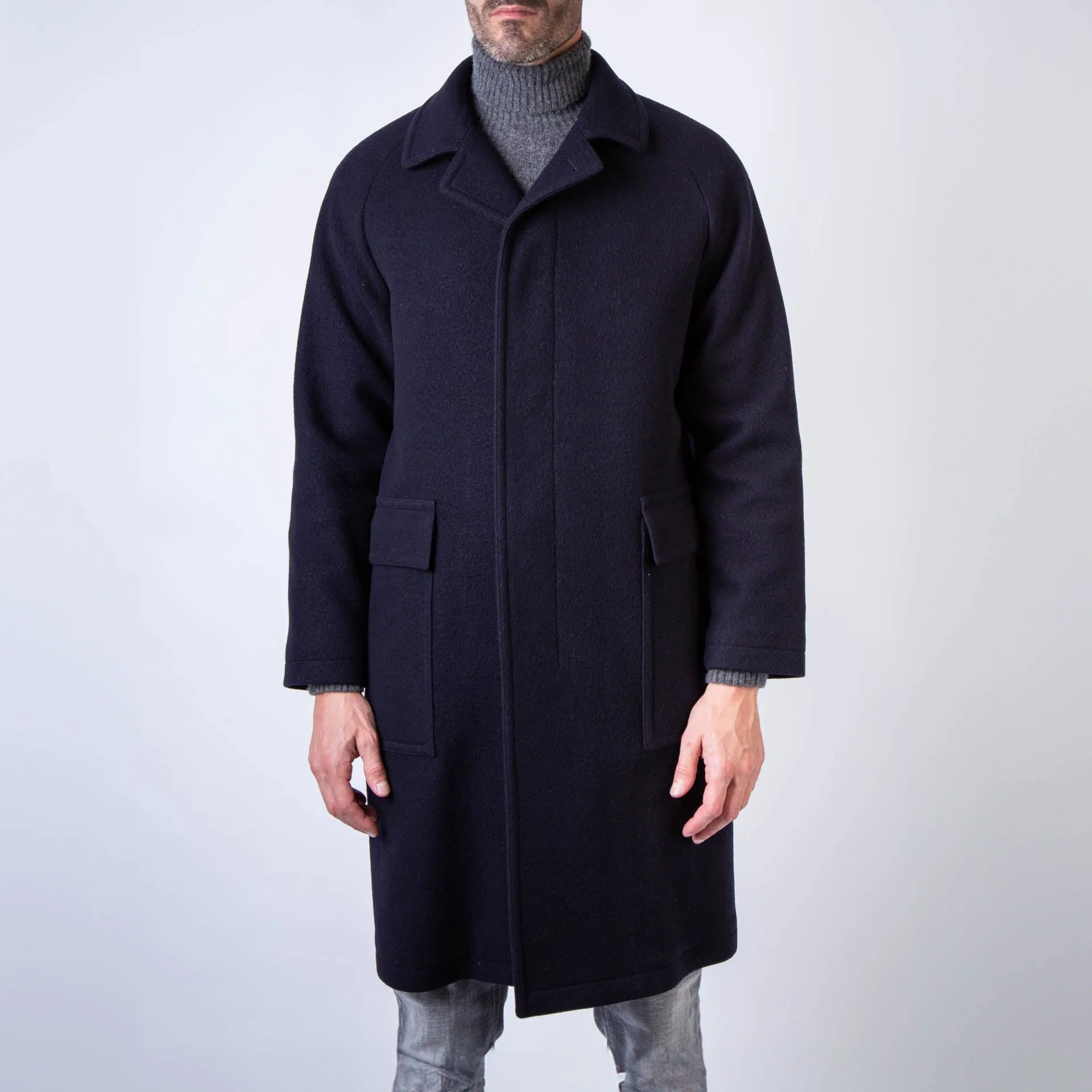 TAGLIATORE COAT LOYDS-770116 B3429 BLUE