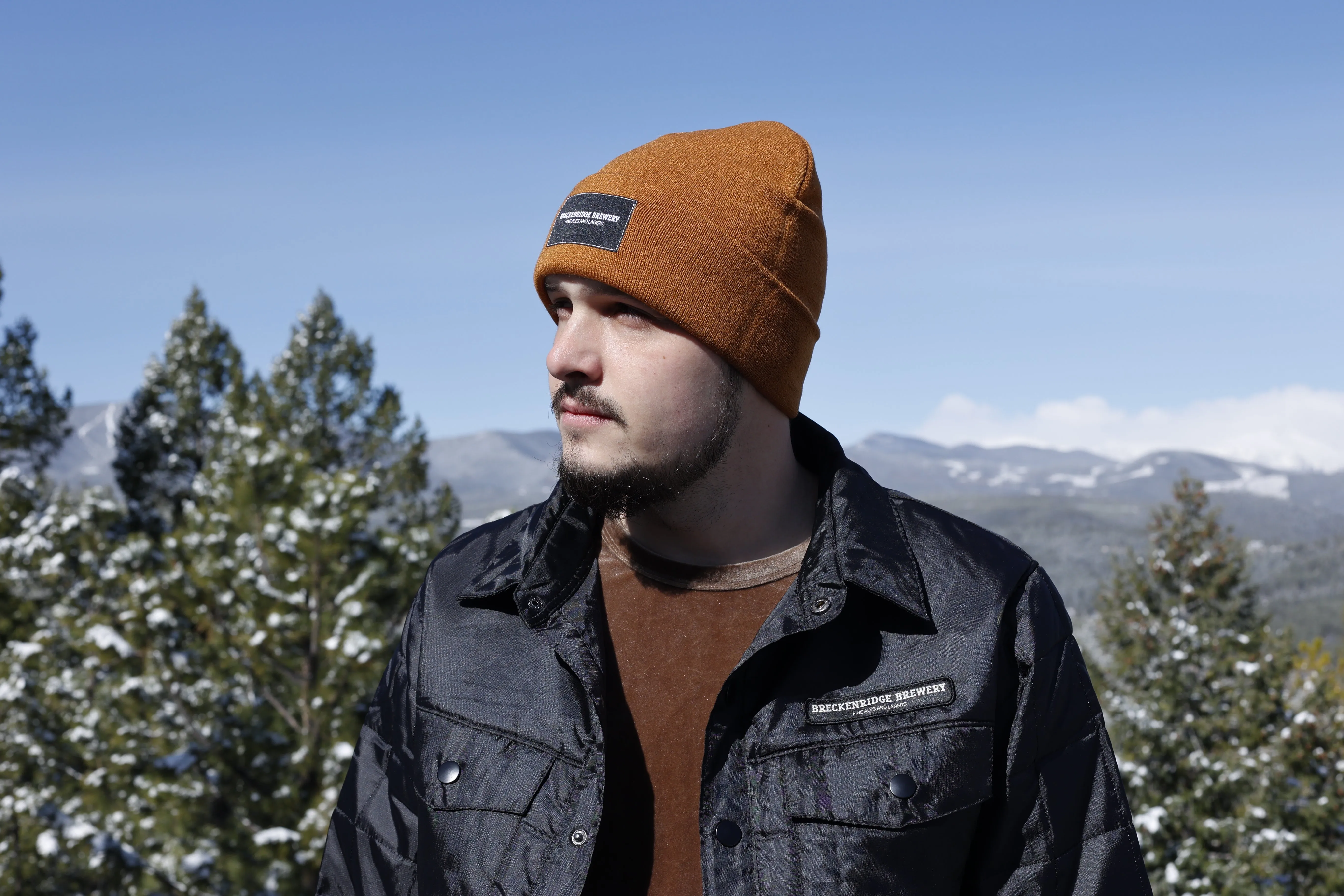 Tan Skull Beanie