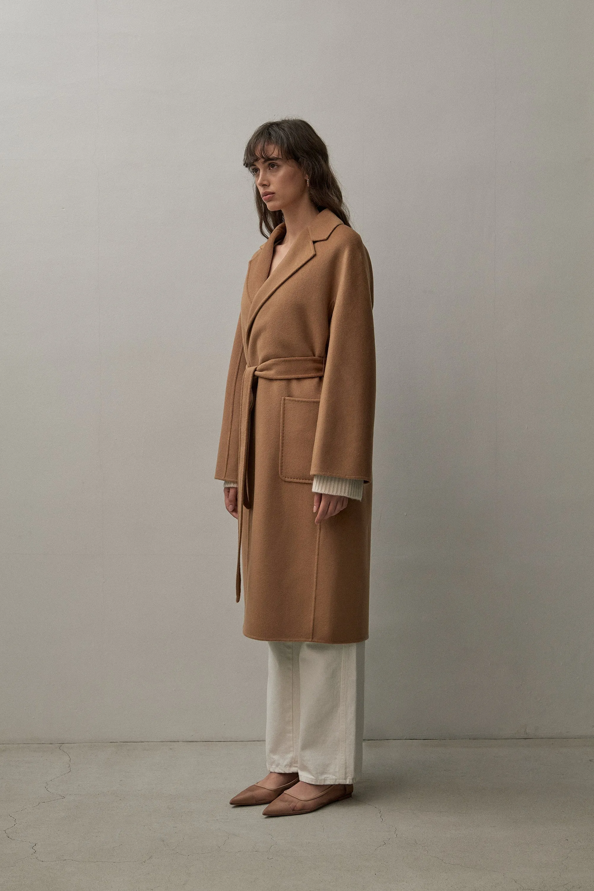 THE CLASSIC COAT - CAMEL 90/10