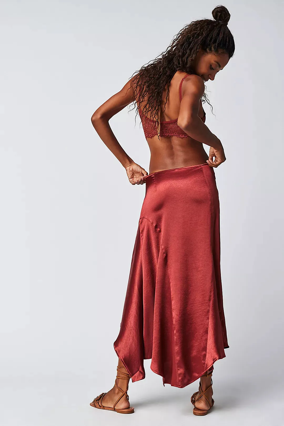 The Sunrise Asymmetrical Skirt by Free People