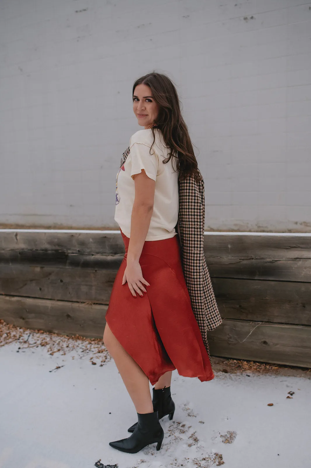 The Sunrise Asymmetrical Skirt by Free People