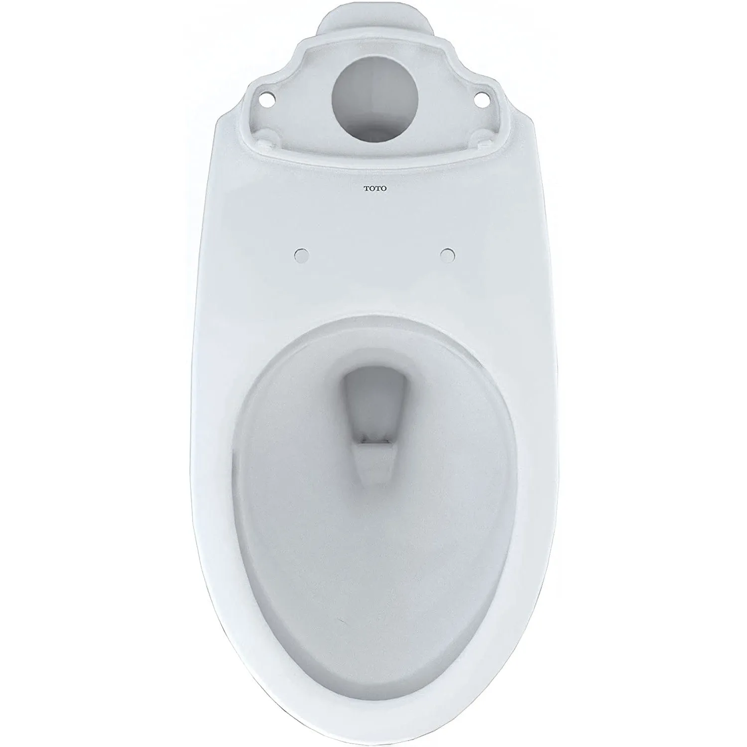 TOTO C776CEFG.10#01 Drake Elongated Toilet Bowl with 10" Rough-in, Cotton White