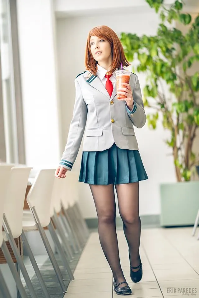 Tsuyu Ochaco Uraraka Cosplay Costume