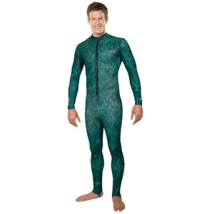 Used Henderson Spandex Printed Unisex Adults Jumpsuit Scuba Diving Wetsuit-Free Dive - Large