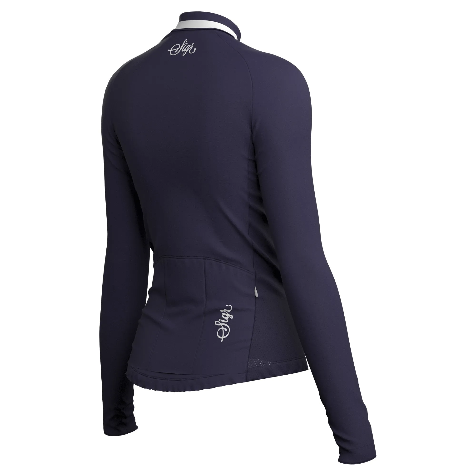 Wildflower Blue Women's Long Sleeved Jersey