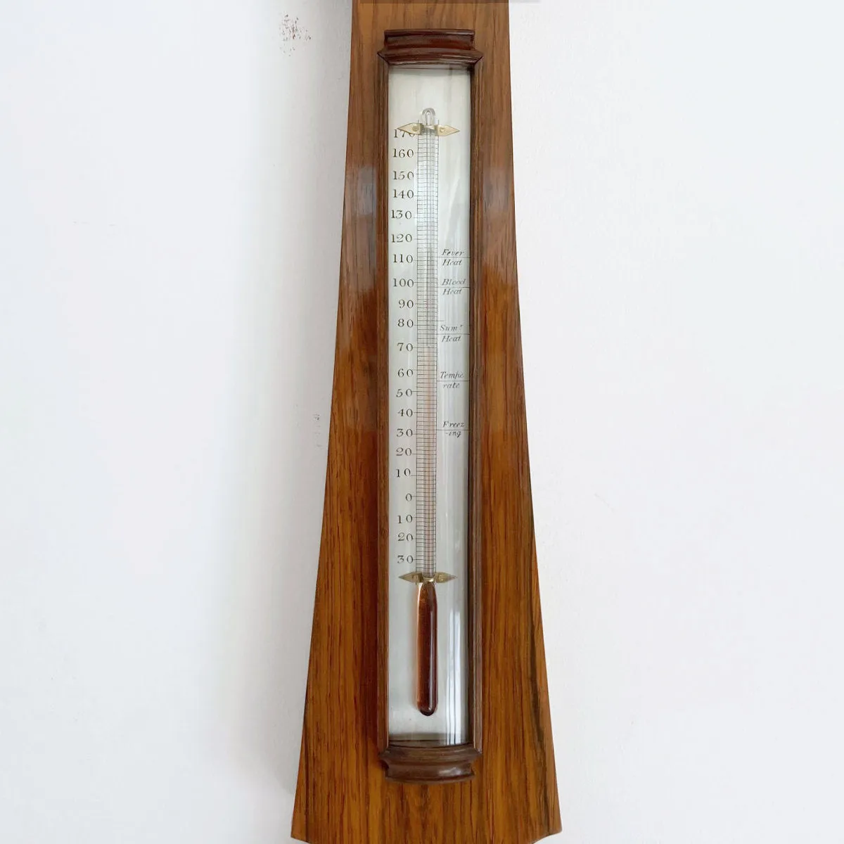 William IV Six Inch Dial Rosewood Wheel Barometer by Francis Amadio London