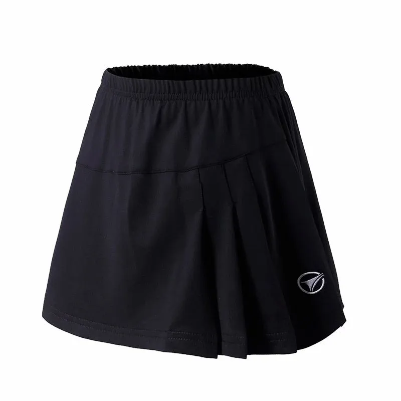 Women Summer Sports Skirt with Shorts Badminton table tennis Skorts Breathable Anti Leakage Yoga Golf Jogging Skirts