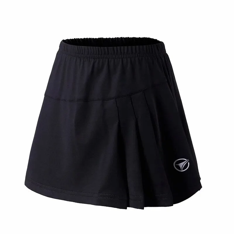 Women Summer Sports Skirt with Shorts Badminton table tennis Skorts Breathable Anti Leakage Yoga Golf Jogging Skirts