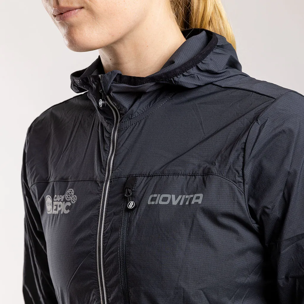 Women's Absa Cape Epic Lightweight Cycling Jacket (Black)