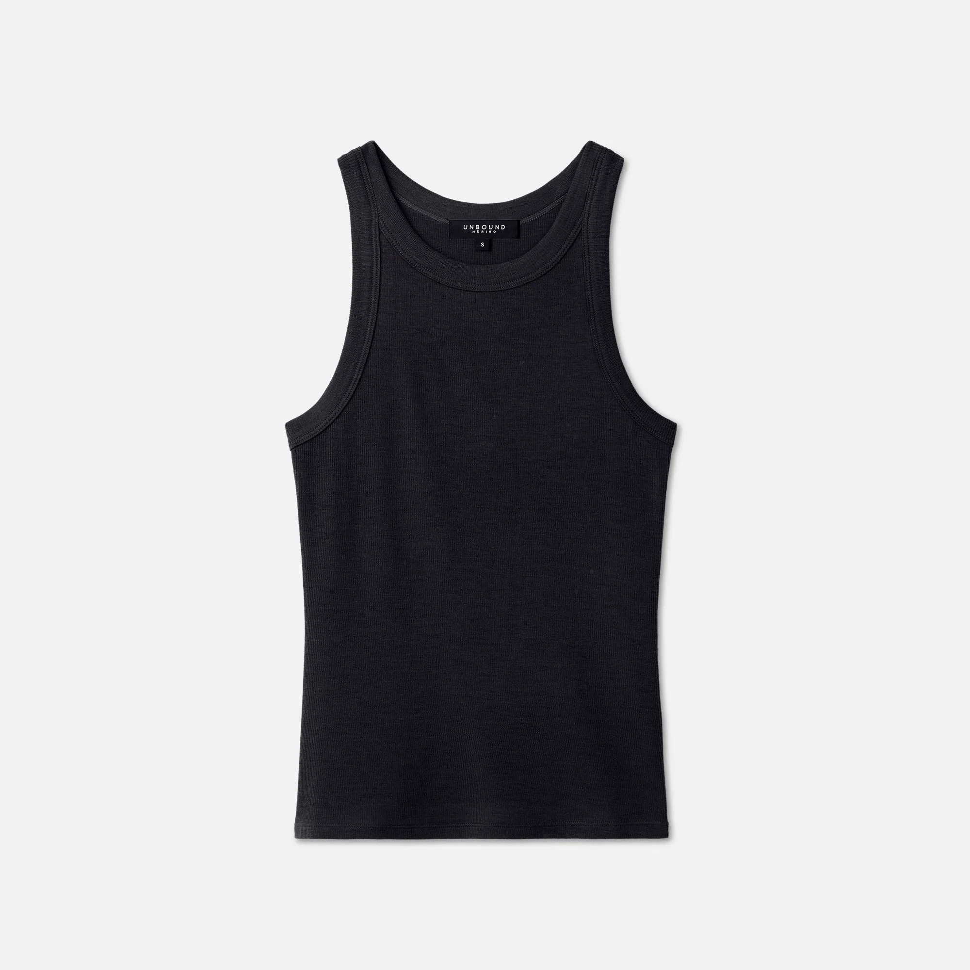 Women's Merino Ribbed Racer Tank