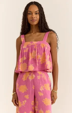 Z Supply Dorean Sunshine Floral Top