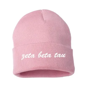 ZBT Pink Sweetheart Beanie