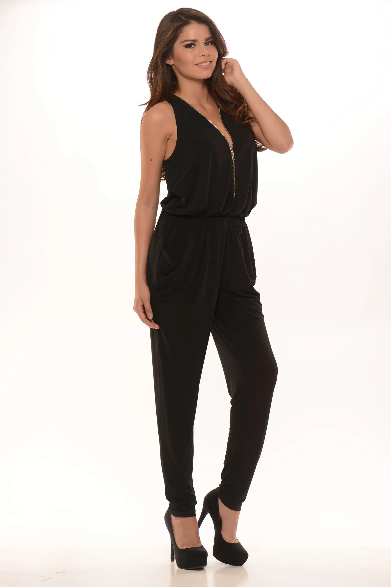 Zip It, If You Dare!!! Jumpsuit